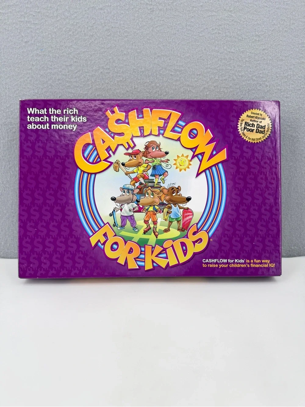 Cashflow for Kids Board Game 2014 Rich Dad Poor Dad Financial Literacy Rat Race